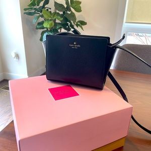 Dark Navy authentic never used Kate Spade cross body purse.